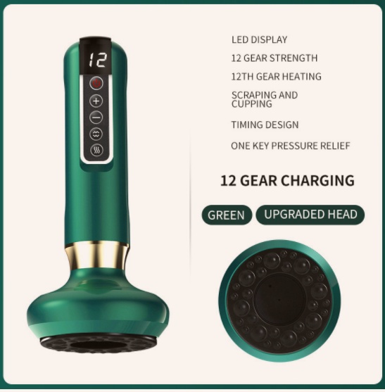 Electric Vacuum Cupping Massager For Body Anti-Cellulite Suction Cup Gua Sha Massage Body Cups Guasha Fat Burning Slimming Jars - Image 5