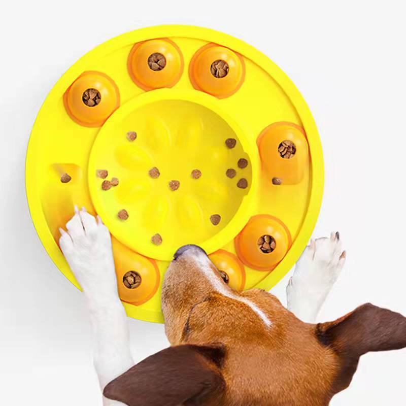 Dog Pets Puzzle Toys Slow Feeder Interactive Increase Puppy IQ Food Dispenser Slowly Eating NonSlip Bowl Pet Dogs Training Game Pet Supplies - Image 5