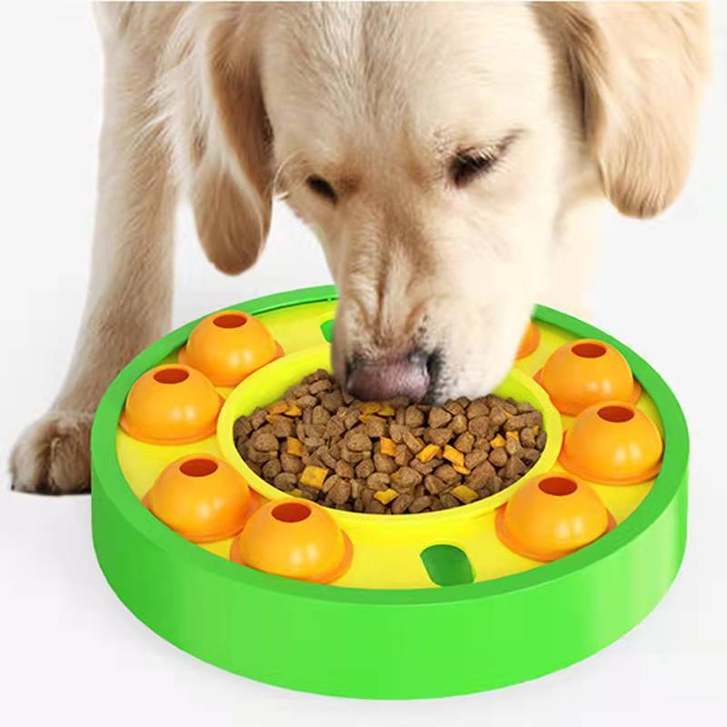 Dog Pets Puzzle Toys Slow Feeder Interactive Increase Puppy IQ Food Dispenser Slowly Eating NonSlip Bowl Pet Dogs Training Game Pet Supplies - Image 3
