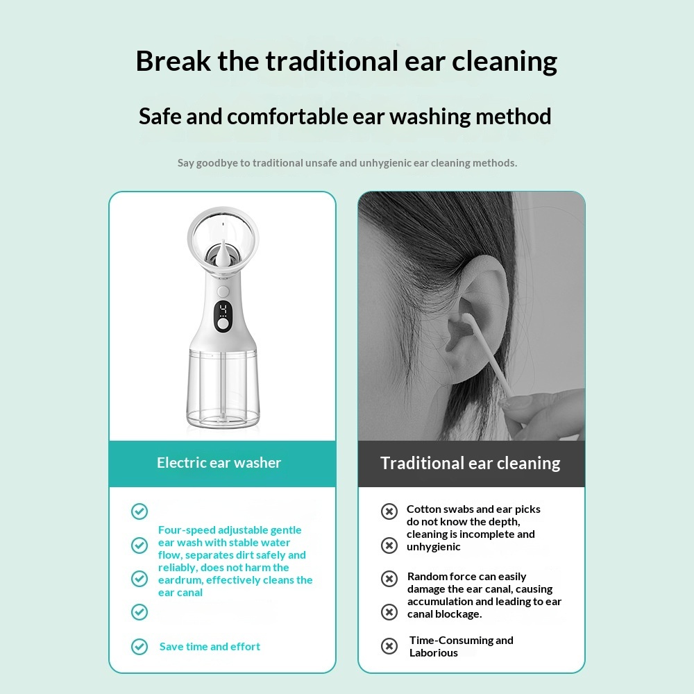 Intelligent Portable Ear Canal Cleaner - Home Use Earwax Removal Tool For Safe Ear Cleaning - Image 3