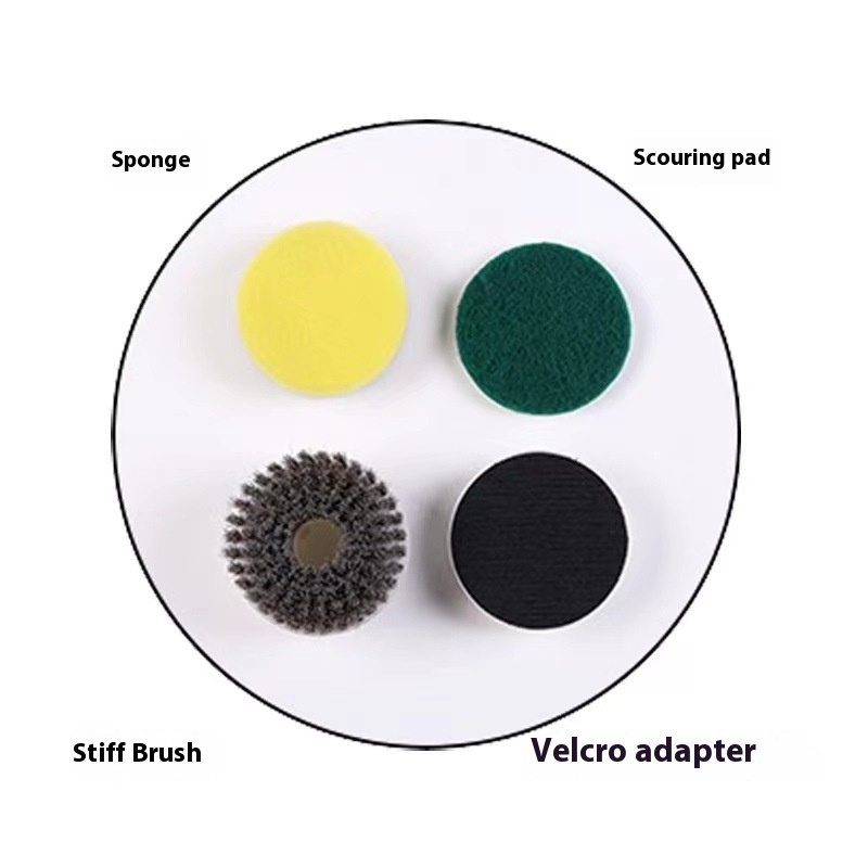 Multifunctional Smart Display Electric Cleaning Brush Wireless Kitchen Sink Cleaning Brush Waterproof Electric Pot Brush Cleaning Tool - Image 8