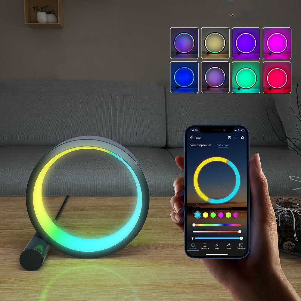 Smart LED Night Light Led Music Rhythm Induction Colorful Atmosphere Light Room Decoration - Image 2
