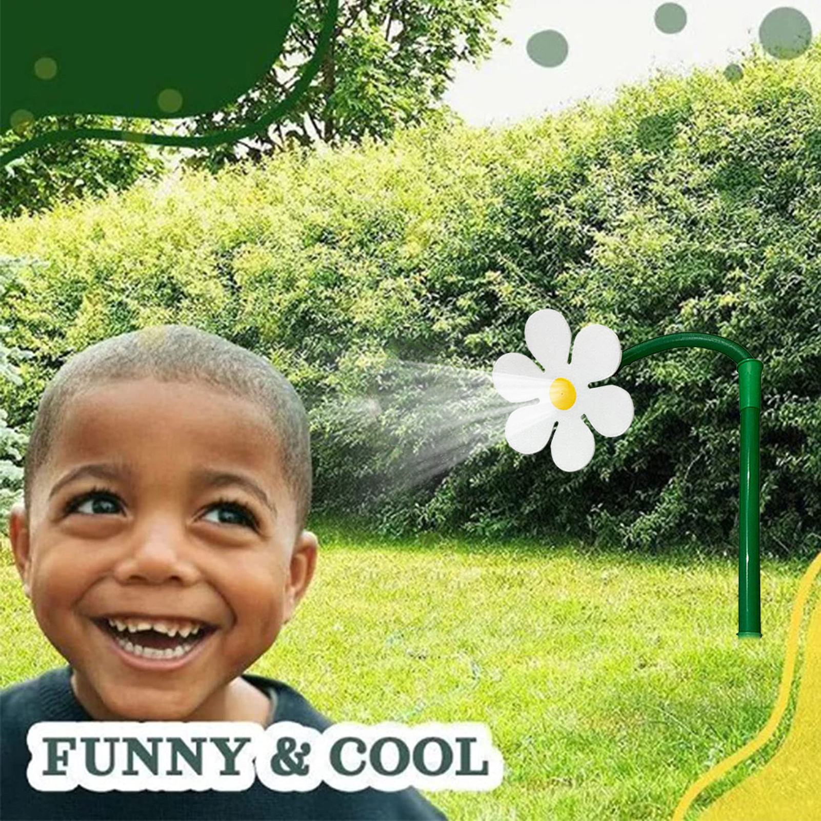 Garden Sprinkler Plastic Sprinkler Sunflower Sprinkler Garden Work Tool Adjustable Sprinklers And Garden Hoses - Image 5