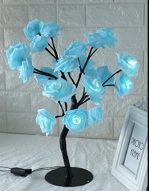LED Tree Lamp Rose Small Tree Lamp Modeling Lamp Table Lamp - Image 2
