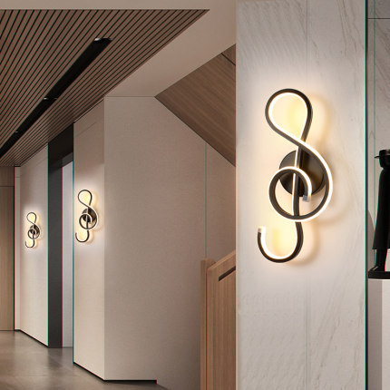 led wall lamp nordic minimalist bedroom bedside lamp - Image 2