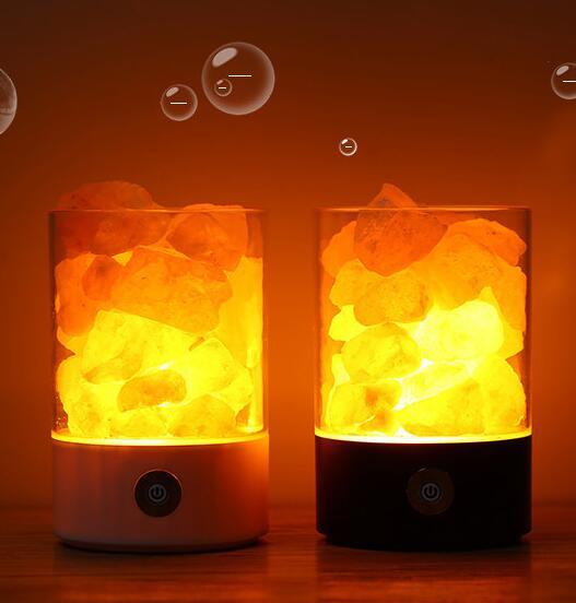 USB Crystal Light Himalayan Salt LED Lamp - Image 3