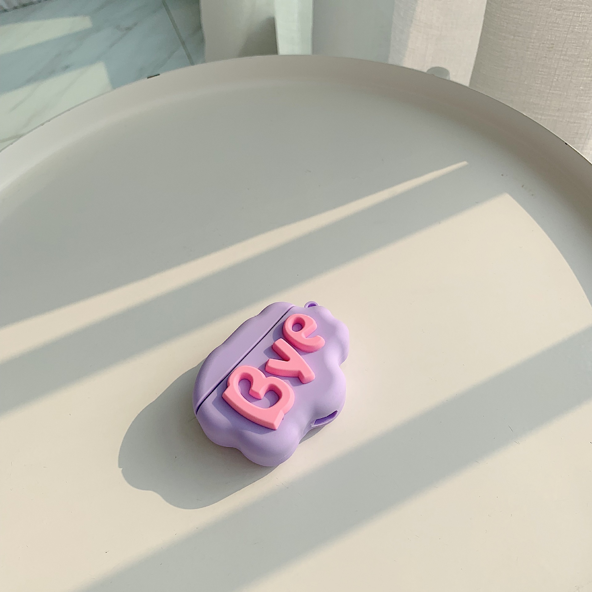 AirPod 2 Case 3D HI BYE Cloud Letter Cartoon Soft Silicone Wireless Earphone Cases For Airpods Case Cute Cover - Image 6