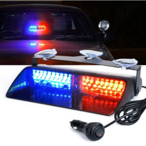 16Led Strobe Light Suction Cup Light Strobe Light Multi-Color Warning Light