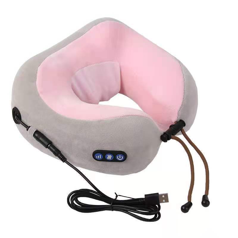 U Shaped Massage Pillow Neck Massage Device Electric Neck Massager Apparatus Shoulder Back Cervical Massager For Body Relaxation - Image 6
