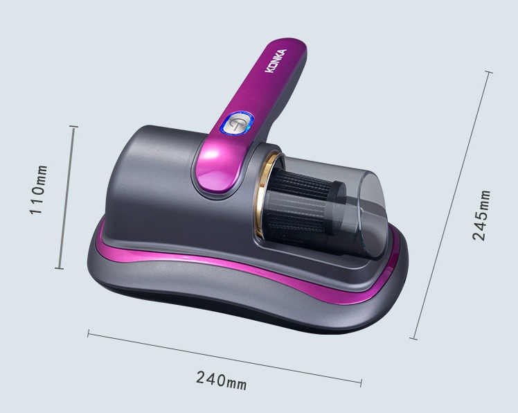 Home Mite Removal Instrument UV Sterilization Small Mite Wireless Vacuum Cleaner - Image 5