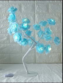 LED Tree Lamp Rose Small Tree Lamp Modeling Lamp Table Lamp - Image 6