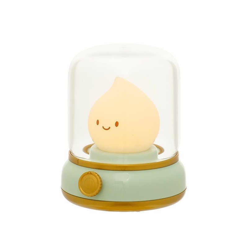 Retro Small Night Lamp Bedroom Mini Desktop LED Cute Night Lamp Creative USB Rechargeable Portable Cartoon Table Lamp For Coffee Bar Hotel Bedroom Home Decor - Image 10