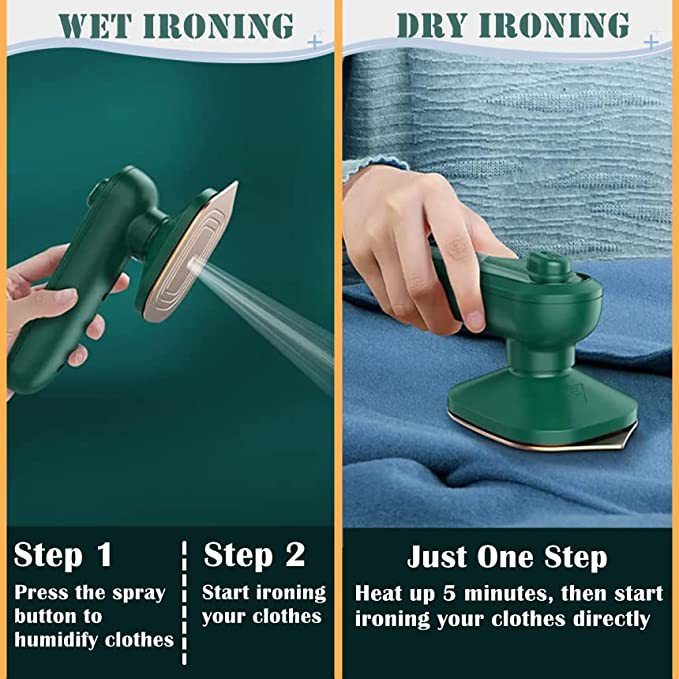 Handheld Portable Garment Ironing Machine Steam Household Upgrade Small Electric Iron Travel Ironing Machine Mini Iron - Image 5