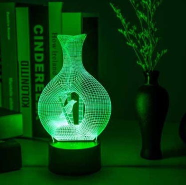 Creative 3D night light LED lamp - Image 5