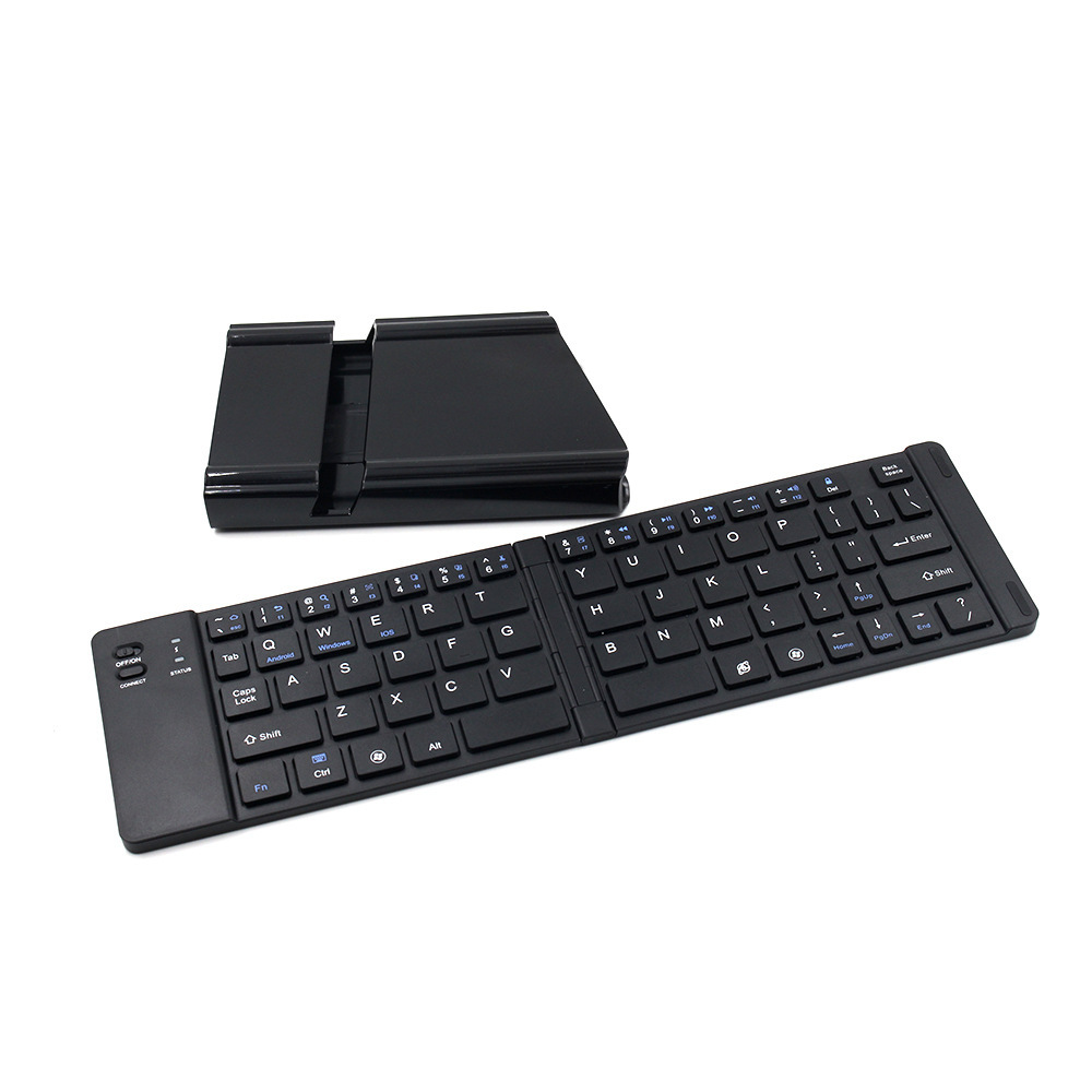 Folding Metal Bluetooth Foldable Keyboard Mini Bluetooth Wireless - Image 6