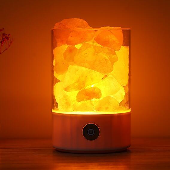 USB Crystal Light Himalayan Salt LED Lamp - Image 2