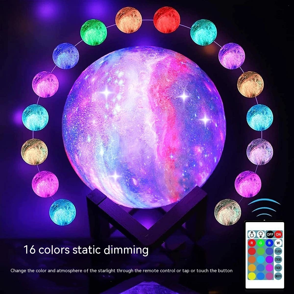 3D Printing Moon Light Galaxy Light - Image 2