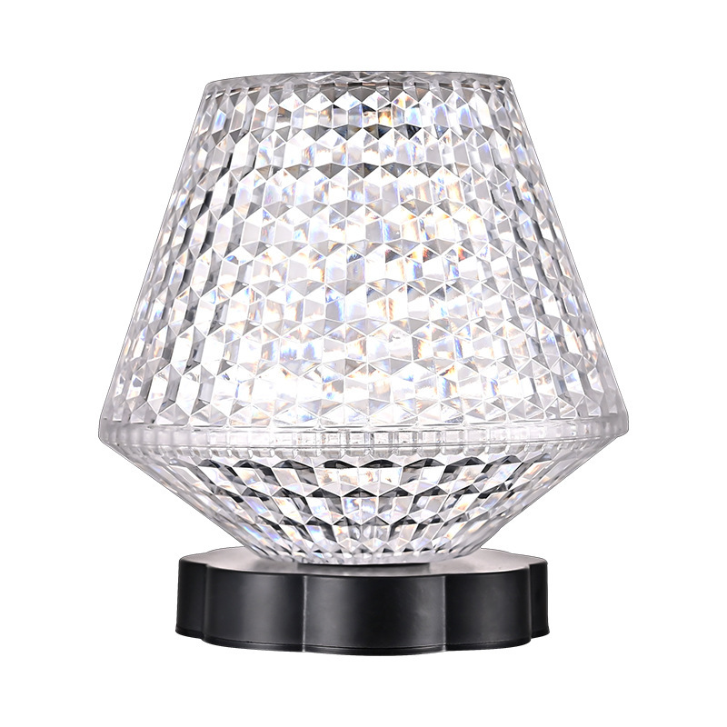 Diamond Crystal Lamp Table Light USB Touch Sensor Bar Table Lamp Dimming Beside Lamp LED Night Light For Restaurant Wedding - Image 7