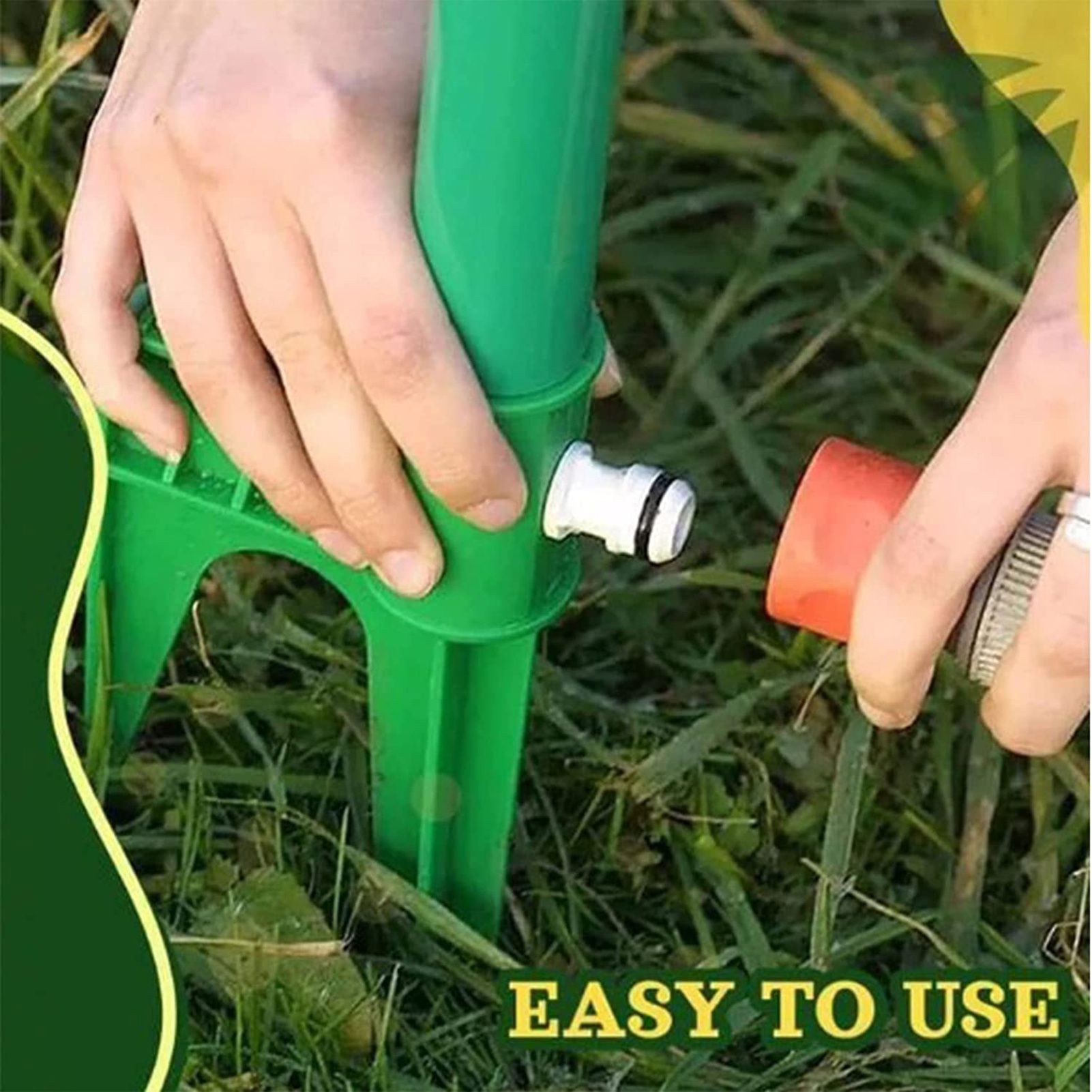 Garden Sprinkler Plastic Sprinkler Sunflower Sprinkler Garden Work Tool Adjustable Sprinklers And Garden Hoses - Image 6