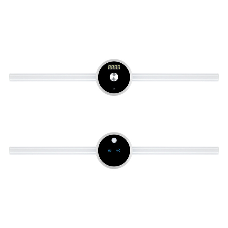 Smart Cabinet Light Clock Timing Sensor Light Removable LED Wardrobe Light Human Body Sensor Light - Image 8