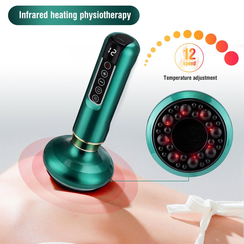 Electric Vacuum Cupping Massager For Body Anti-Cellulite Suction Cup Gua Sha Massage Body Cups Guasha Fat Burning Slimming Jars - Image 9
