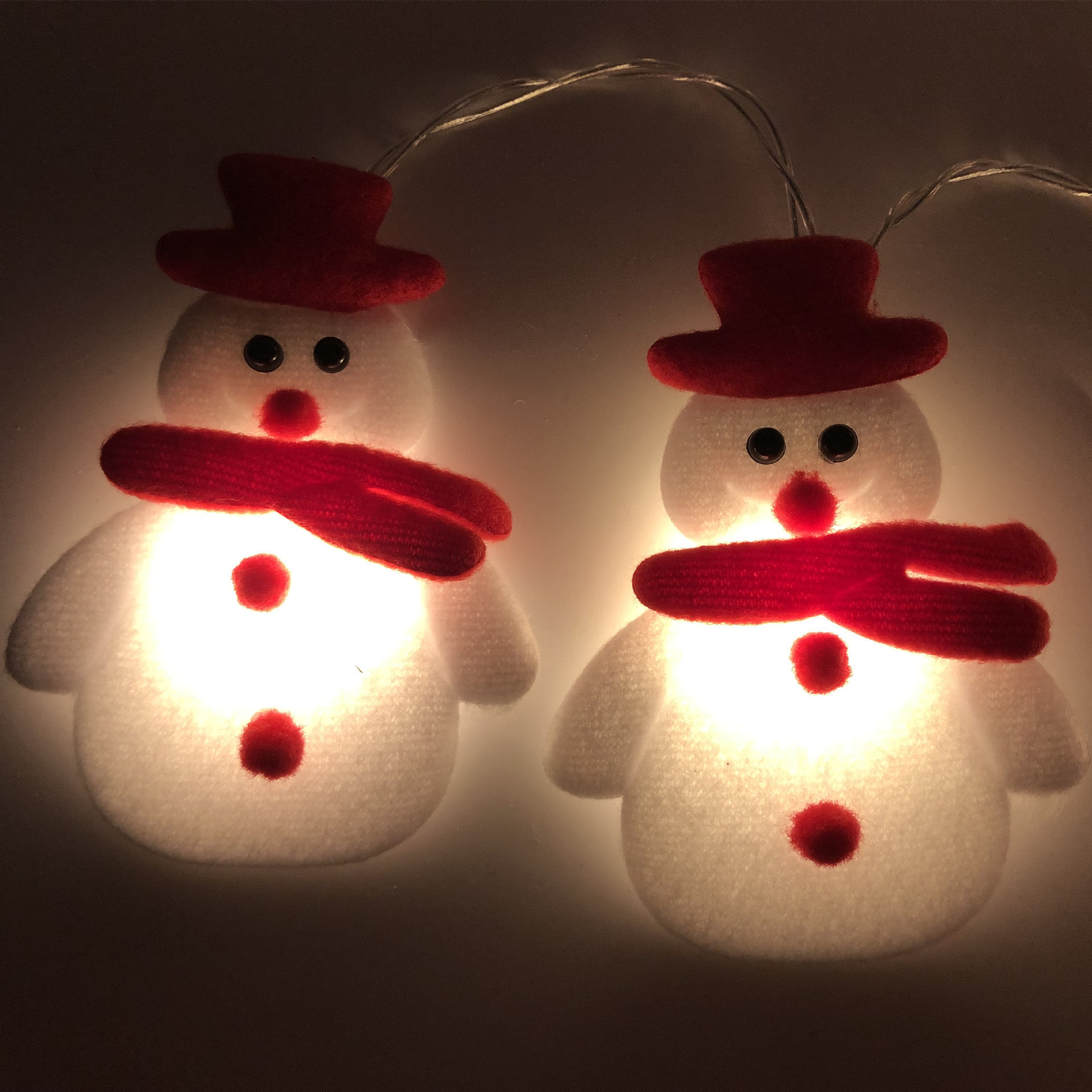 Christmas Decoration Snowman LED String Lights Garland Xmas Fairy Lights Decor For Home Navidad Christmas Ornament New Year - Image 5