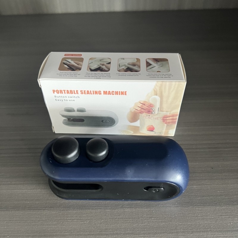 Mini 2 In 1 Sealer Heat Sealer Bag Opening Machine For Snacks Home USB Sealer Vacuum Sealer Snacks Plastic Bag Heat Sealer - Image 6