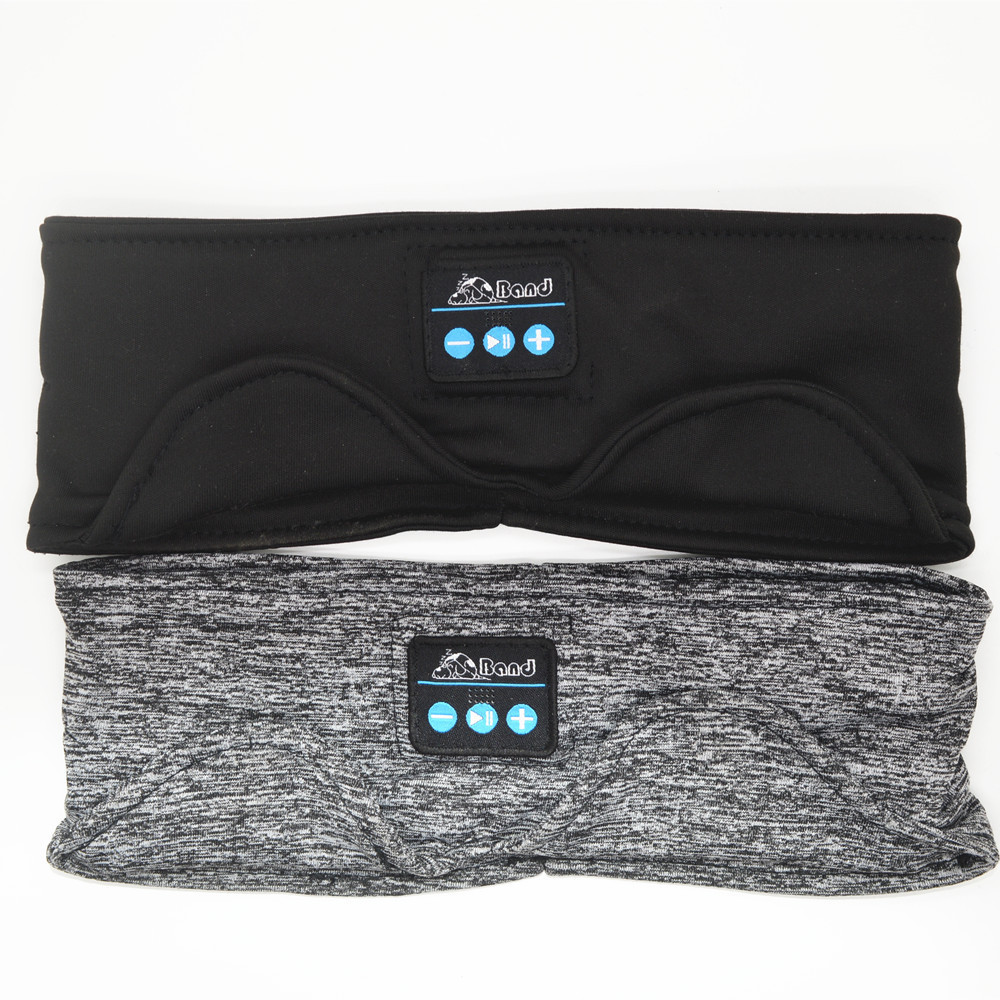 Headscarf Eye Mask Dual-use Music Headset Bluetooth Hair Band Sleeping - Image 3