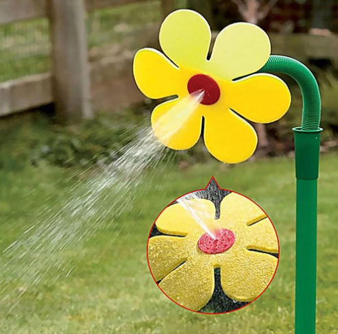 Garden Sprinkler Plastic Sprinkler Sunflower Sprinkler Garden Work Tool Adjustable Sprinklers And Garden Hoses - Image 2