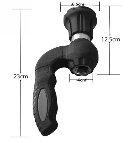 Mighty Power Hose Blaster Nozzle Lawn Garden Car Washing - Image 5