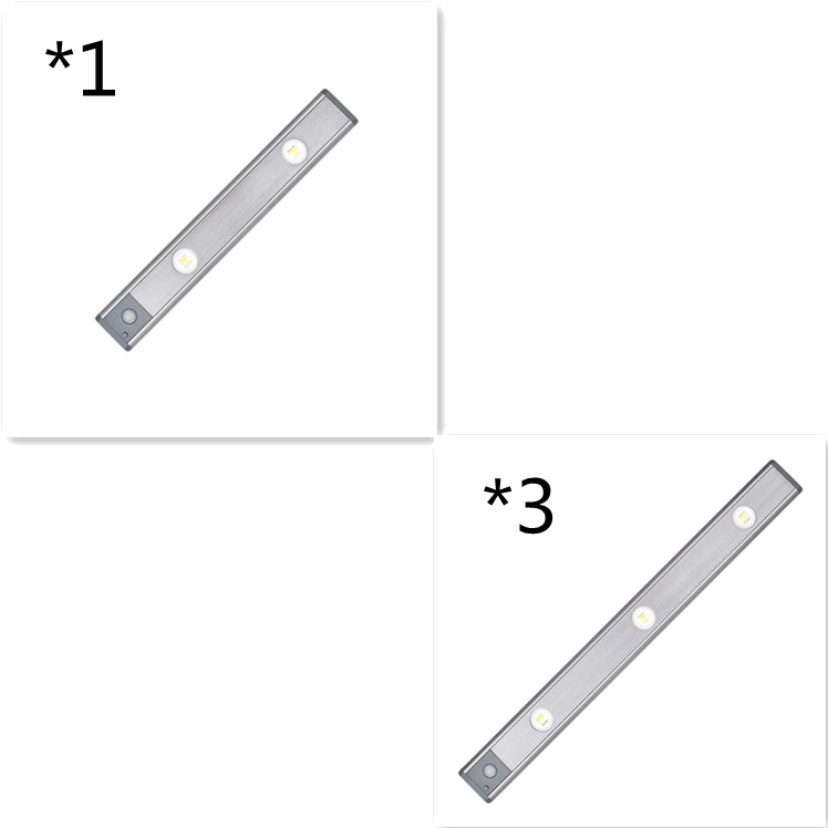 Motion Sensor Lamp Under The Cabinet Dimmable Cabinet Lamp Rechargeable Magnetic Suction Installation Kitchen Night Light Wardrobe Lamp - Image 10