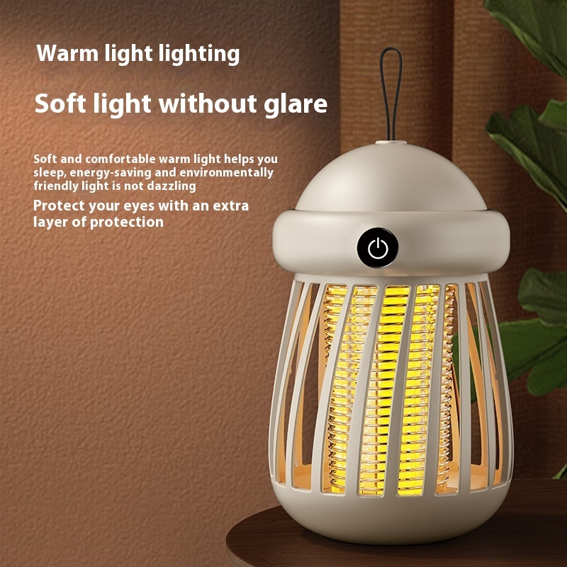 Mosquito Killer Lamp Insect Repellent Radiation Less Mute Electric Insect Trap Usb Charging Outdoor Mosquito Killer Repellent - Image 4