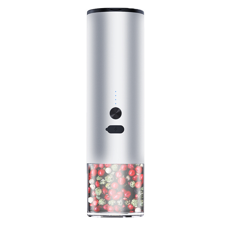 Electric Food Corn Soybean Salt And Pepper Grinder Mill Machine Rechargeable Electric Pepper And Salt Grinder Set With LED Kitchen Gadgets - Image 2