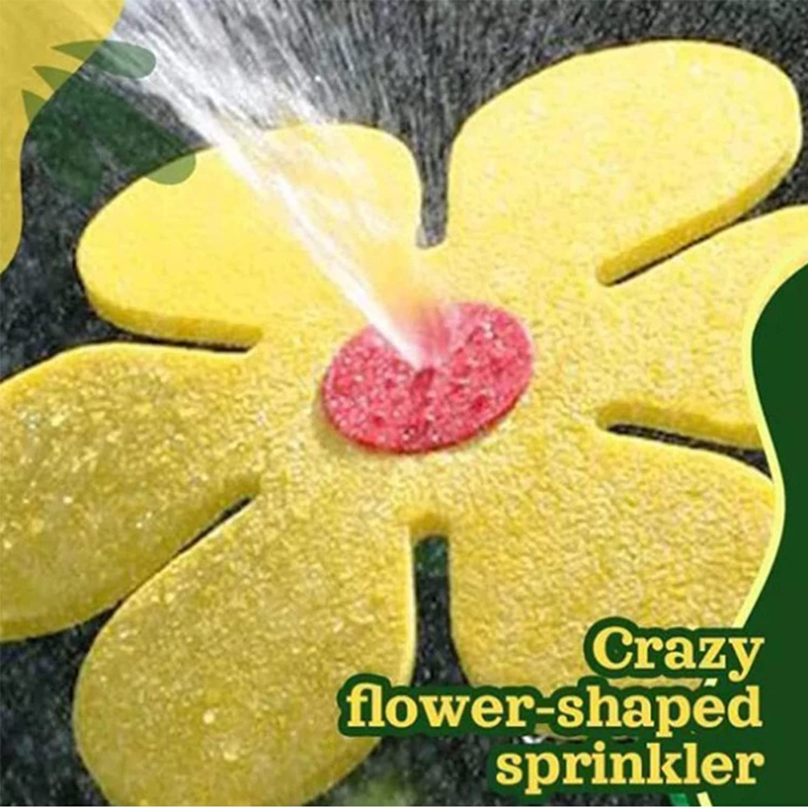 Garden Sprinkler Plastic Sprinkler Sunflower Sprinkler Garden Work Tool Adjustable Sprinklers And Garden Hoses - Image 3