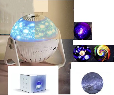 Galaxy Projector Starry Sky Projection Bedroom Bedside Decoration Night Light - Image 10