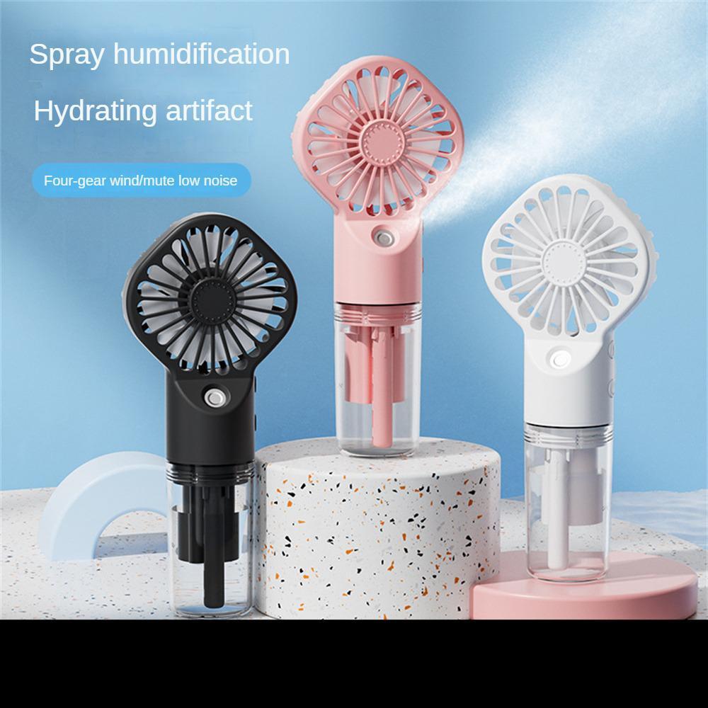 Strong Power Spray Humidification Small Mist Fan Humidification Usb Charging Portable Fan Icy And Refreshing Fan Water Supplement - Image 6