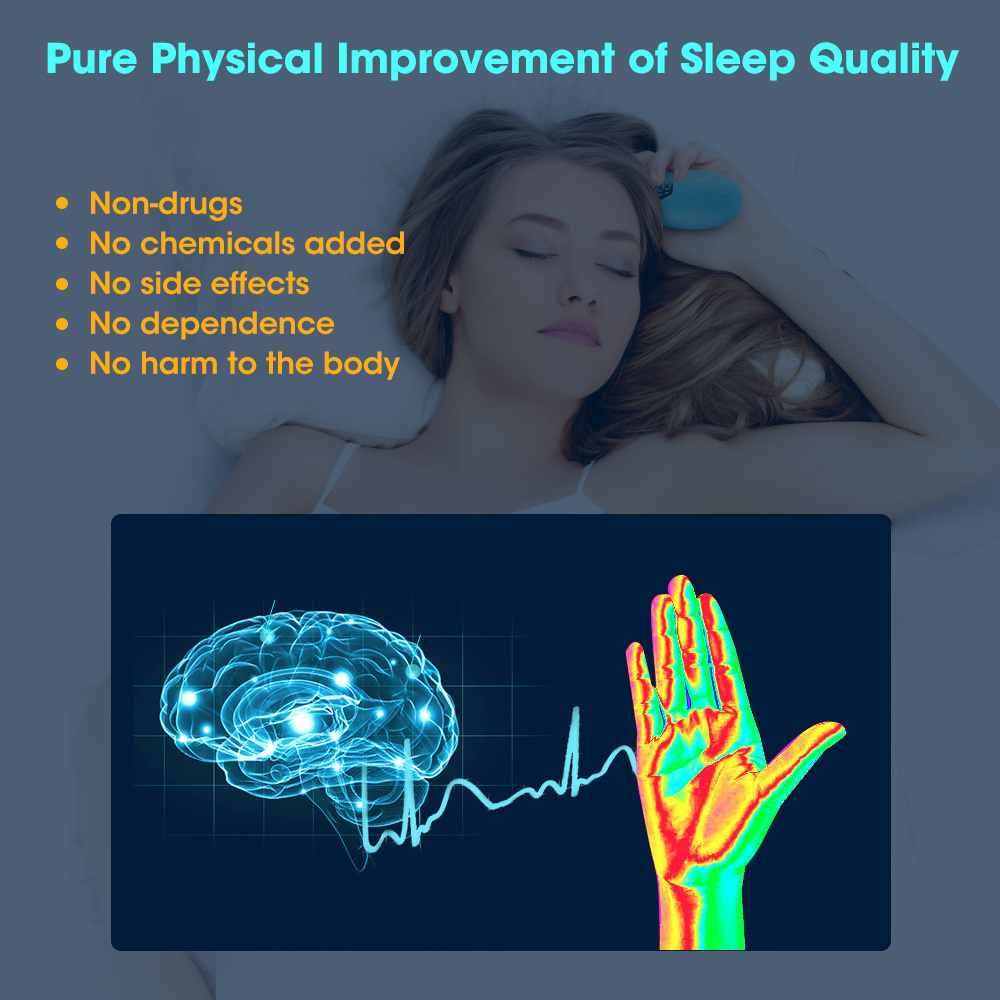 Sleep Aid Hand-held Micro-current Intelligent Relieve Anxiety Depression Fast Sleep Instrument Sleeper Therapy Insomnia Device - Image 5