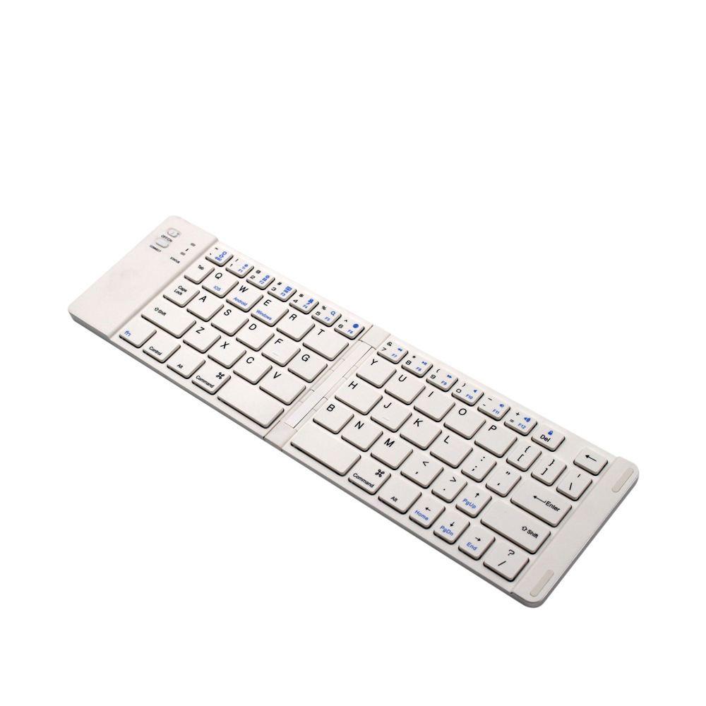 Folding Metal Bluetooth Foldable Keyboard Mini Bluetooth Wireless - Image 8