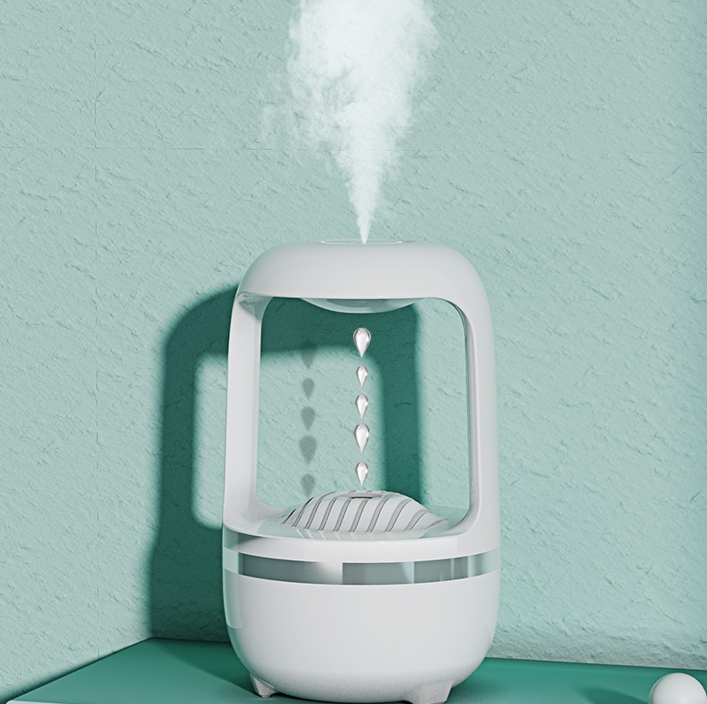 Anti Gravity Humidifier Water Drop Backflow Aromatherapy Machine Large Capacity Office Bedroom Quiet Heavy Fog Household Sprayer - Image 6