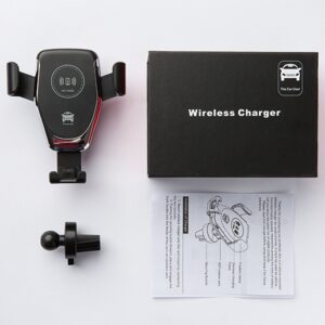 Compatible With Apple, Car Qi Wireless Charger For 11 Pro Xs Max X 18w Fast Charging