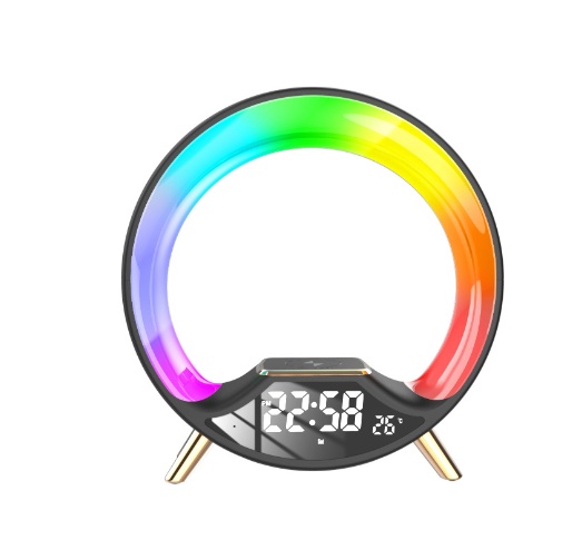 O Light Three In One Wireless Charging Multifunctional Bluetooth Speaker Night Light - Image 8