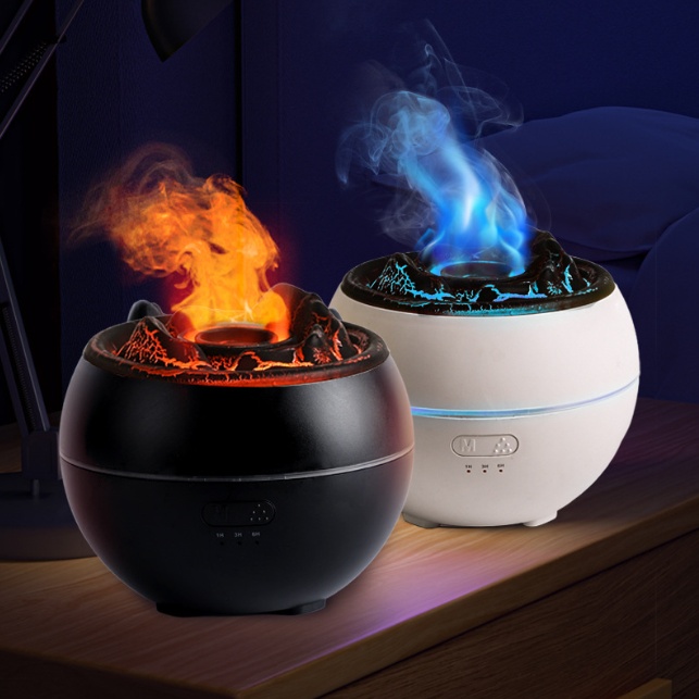 Flame Aroma Diffuser Household Desk Aromatherapy Humidifier - Image 8