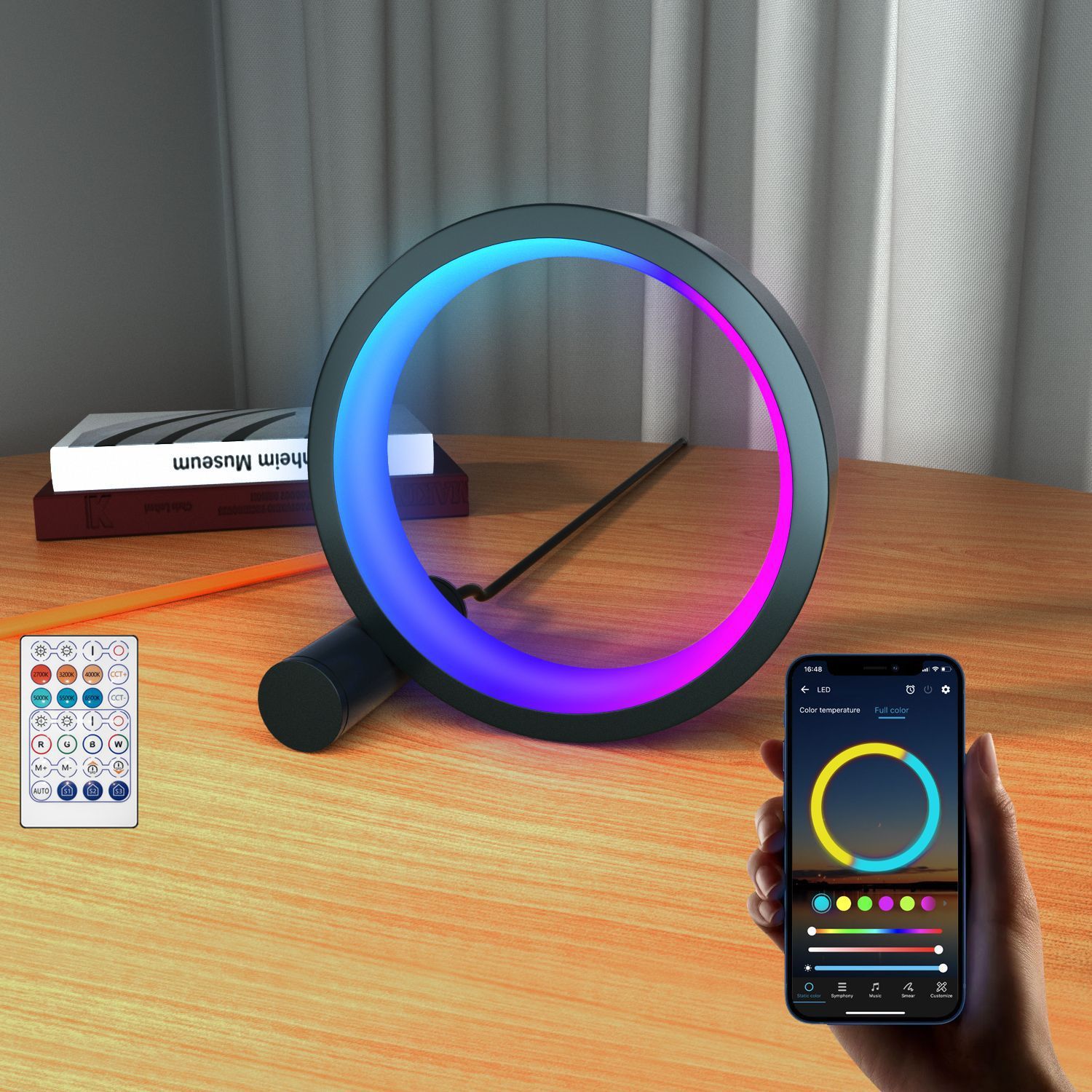 Smart LED Night Light Led Music Rhythm Induction Colorful Atmosphere Light Room Decoration - Image 6