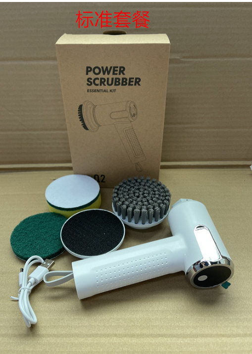 Multifunctional Smart Display Electric Cleaning Brush Wireless Kitchen Sink Cleaning Brush Waterproof Electric Pot Brush Cleaning Tool - Image 7