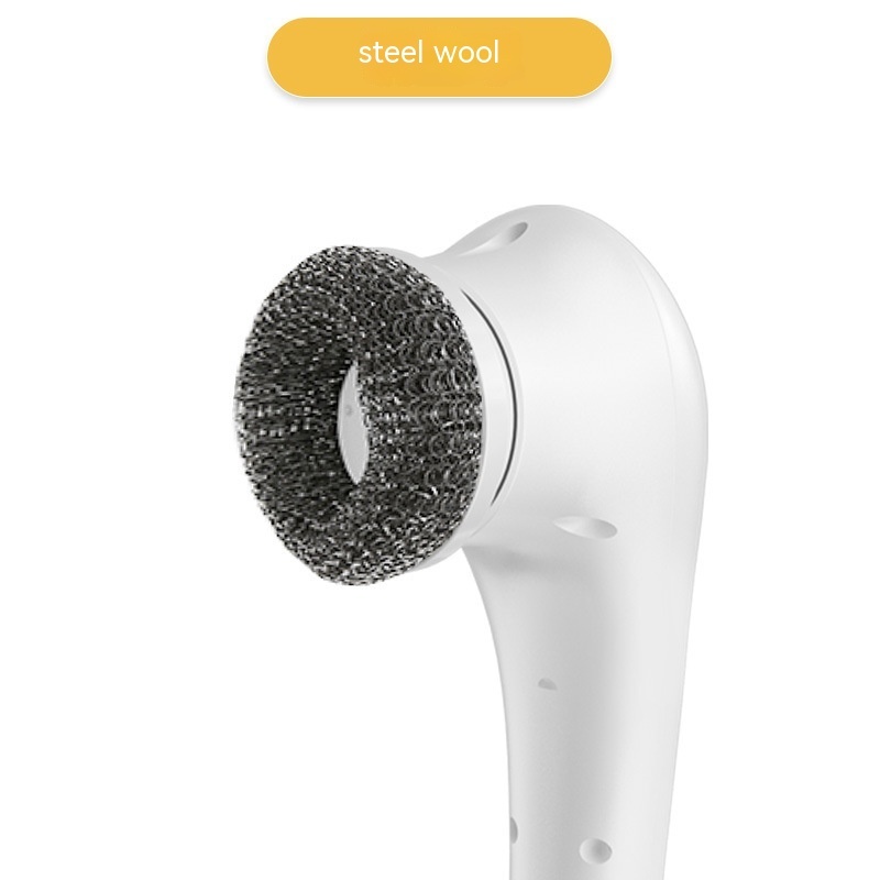 Multifunctional Electric Handheld Kitchen Household Dishwashing Brush Handheld Scrubber Bathtub Sink Bathroom Kitchen Tile Cleaning Tool Drill Brush Set With 5 Heads - Image 9