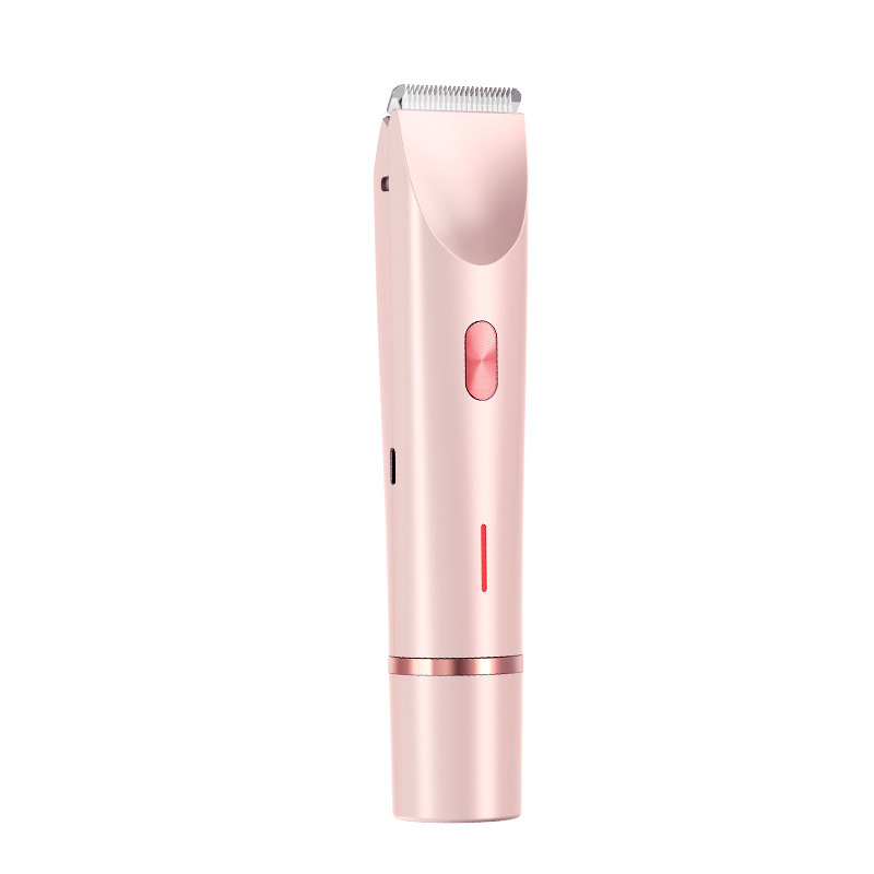 2 In 1 Hair Remover Women's Double Head Shaver Private Pubic Hair Trimmer Electric Razor Wet Dry Electric Body Hair - Image 7