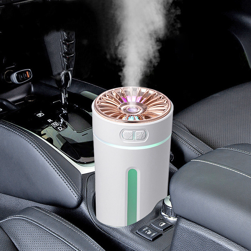 Wireless Air Humidifier Colorful Lights Mute Ultrasonic USB Fogger Diffuser Purifier 800mAh Rechargeabl Cool Mist Maker For Car - Image 10