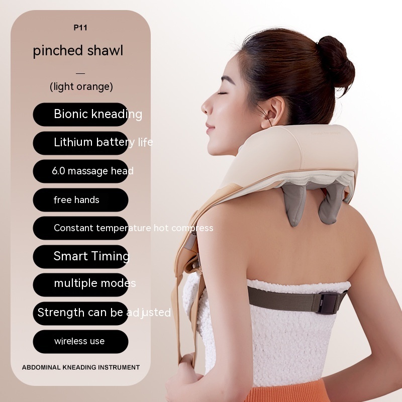Oblique Muscle Shoulder And Neck Massager Clip Kneading Electric - Image 4