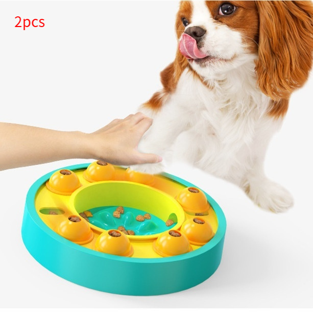 Dog Pets Puzzle Toys Slow Feeder Interactive Increase Puppy IQ Food Dispenser Slowly Eating NonSlip Bowl Pet Dogs Training Game Pet Supplies - Image 4