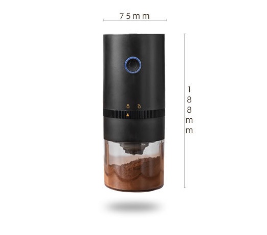 New Upgrade Portable Electric Coffee Grinder TYPE-C USB Charge Profession Ceramic Grinding Core Coffee Beans Grinder - Image 9